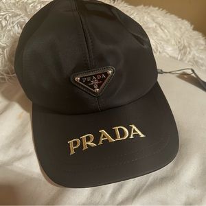 Prada nylon baseball cap